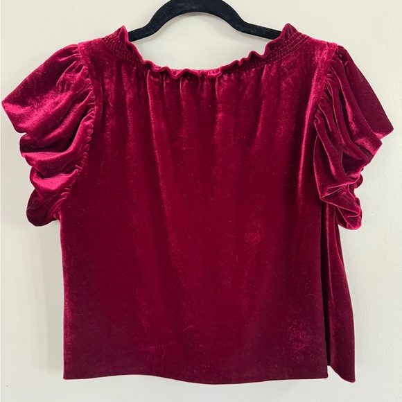 Free People Velvet Top - Picture 3 of 6